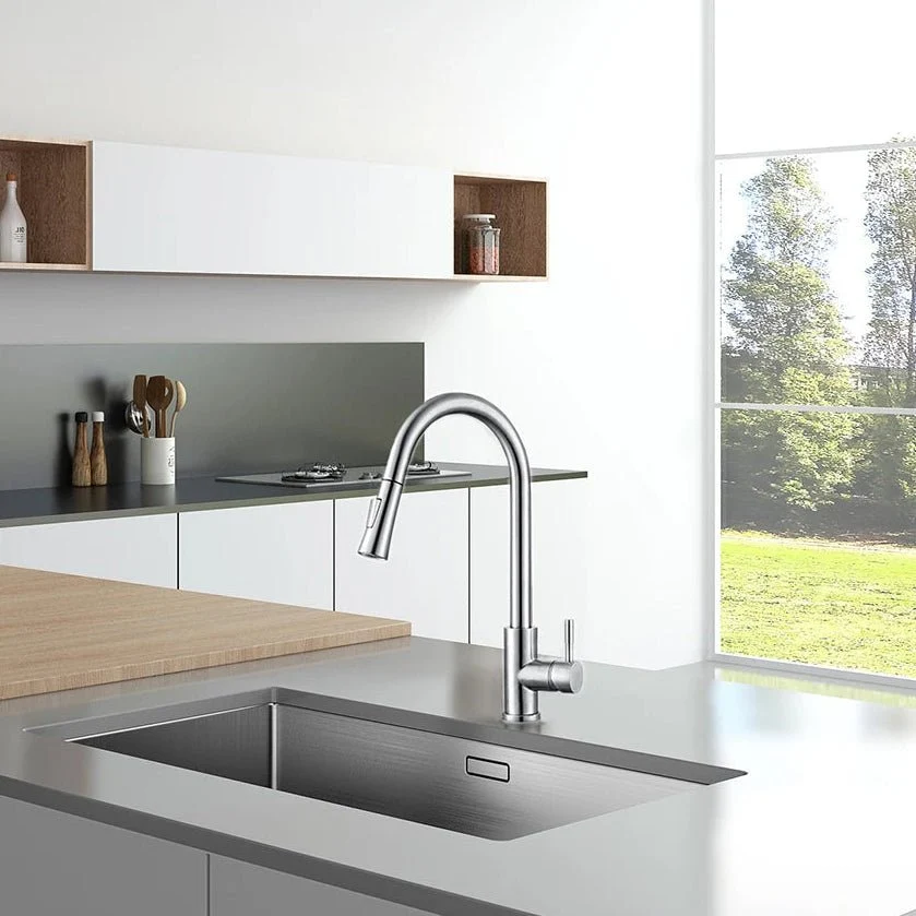 SILQUA – Slimme sensor keukenkraan met uittrekbare uitloop Cozey Maison