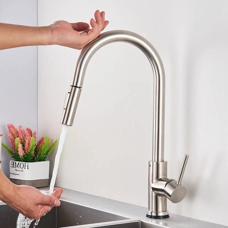SILQUA – Slimme sensor keukenkraan met uittrekbare uitloop Cozey Maison