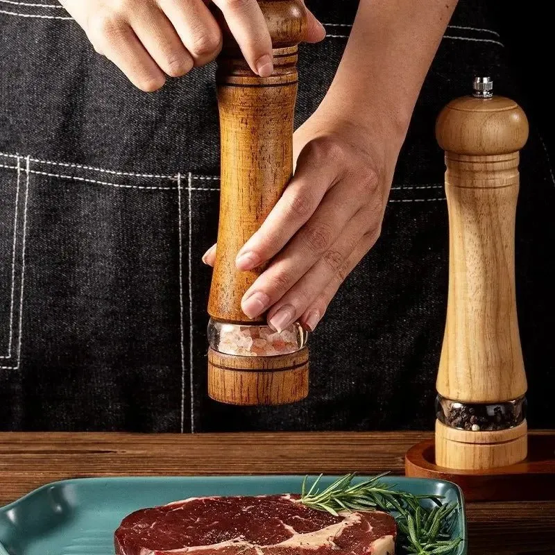 TABLEMILL – Elegante houten zout- en pepermolen met instelbare maalgraad Cozey Maison