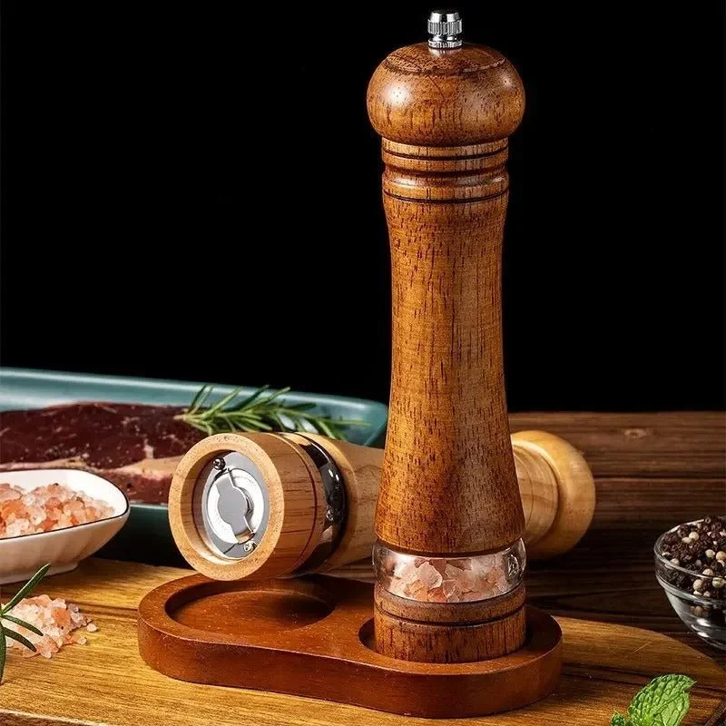 TABLEMILL – Elegante houten zout- en pepermolen met instelbare maalgraad Cozey Maison