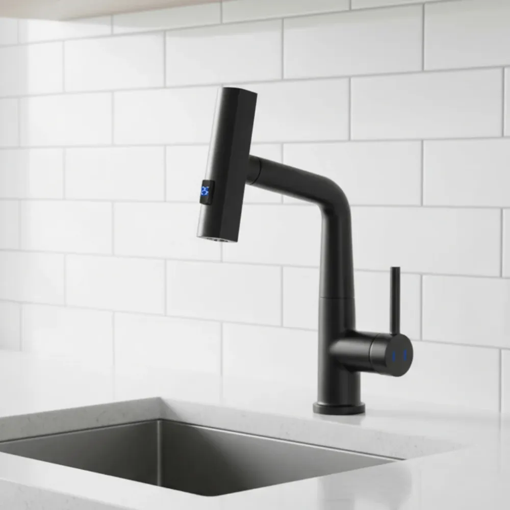 WaterMaster Kraan – 360° draaibare waterkraan met LED-temperatuurweergave Cozey Maison