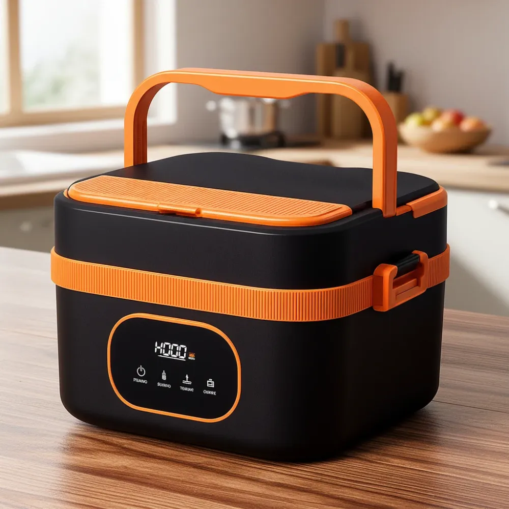 WORKWARM – Draadloze Zelfverwarmende Lunchbox voor Warme Maaltijden tijdens de Werkdag Cozey Maison