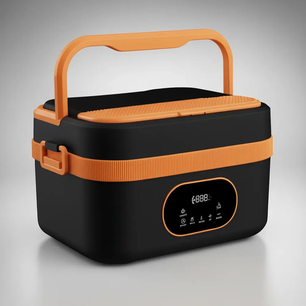 WORKWARM – Draadloze Zelfverwarmende Lunchbox voor Warme Maaltijden tijdens de Werkdag Cozey Maison