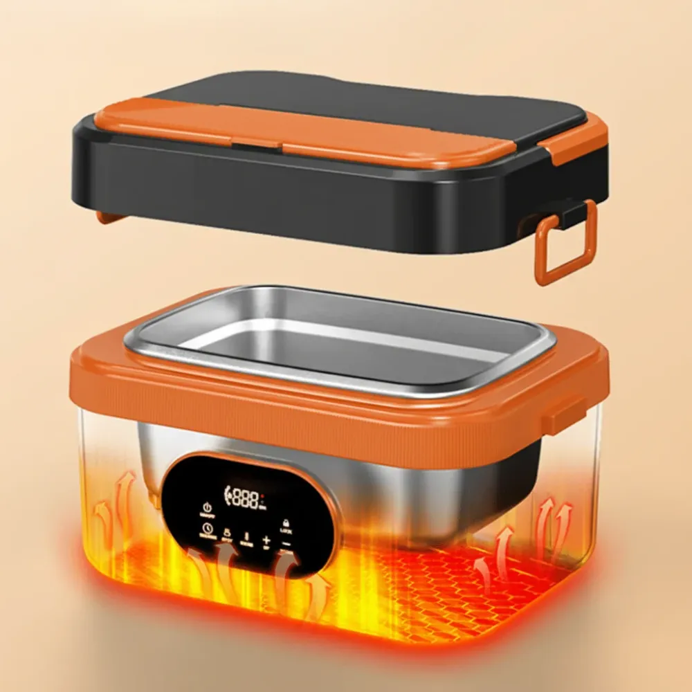 WORKWARM – Draadloze Zelfverwarmende Lunchbox voor Warme Maaltijden tijdens de Werkdag Cozey Maison