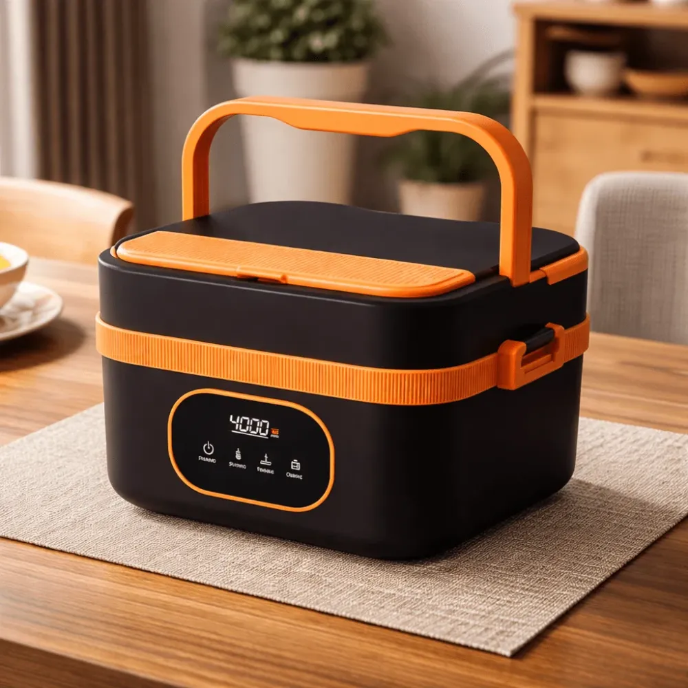 WORKWARM – Draadloze Zelfverwarmende Lunchbox voor Warme Maaltijden tijdens de Werkdag Cozey Maison