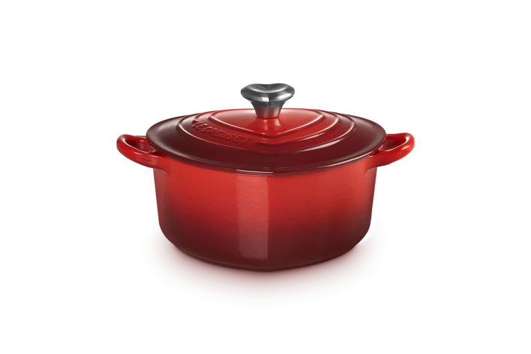 Le Creuset Braadpan Hart Signature 'Kersenrood' Ø20cm / 1,9L