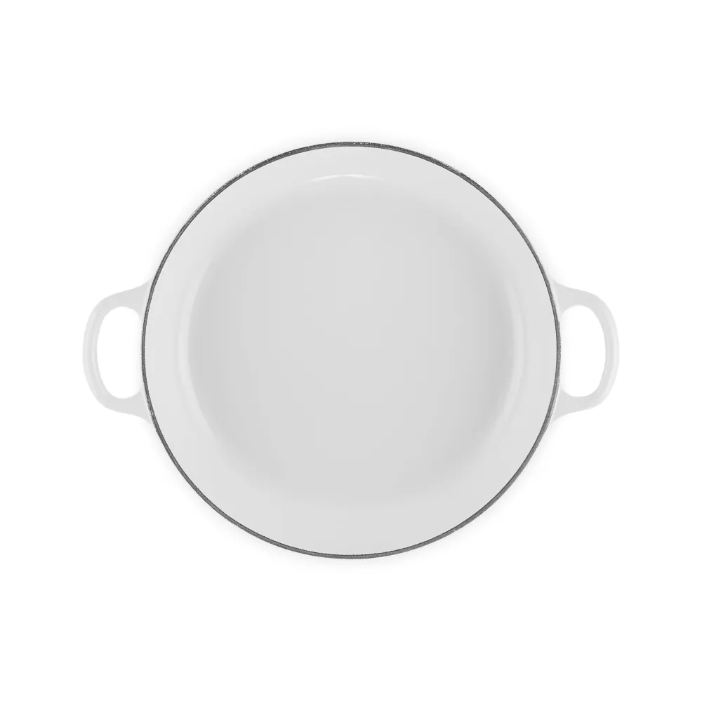 Le Creuset Campagnard Signature 'Bloesem Wit' ø26cm / 2.2L