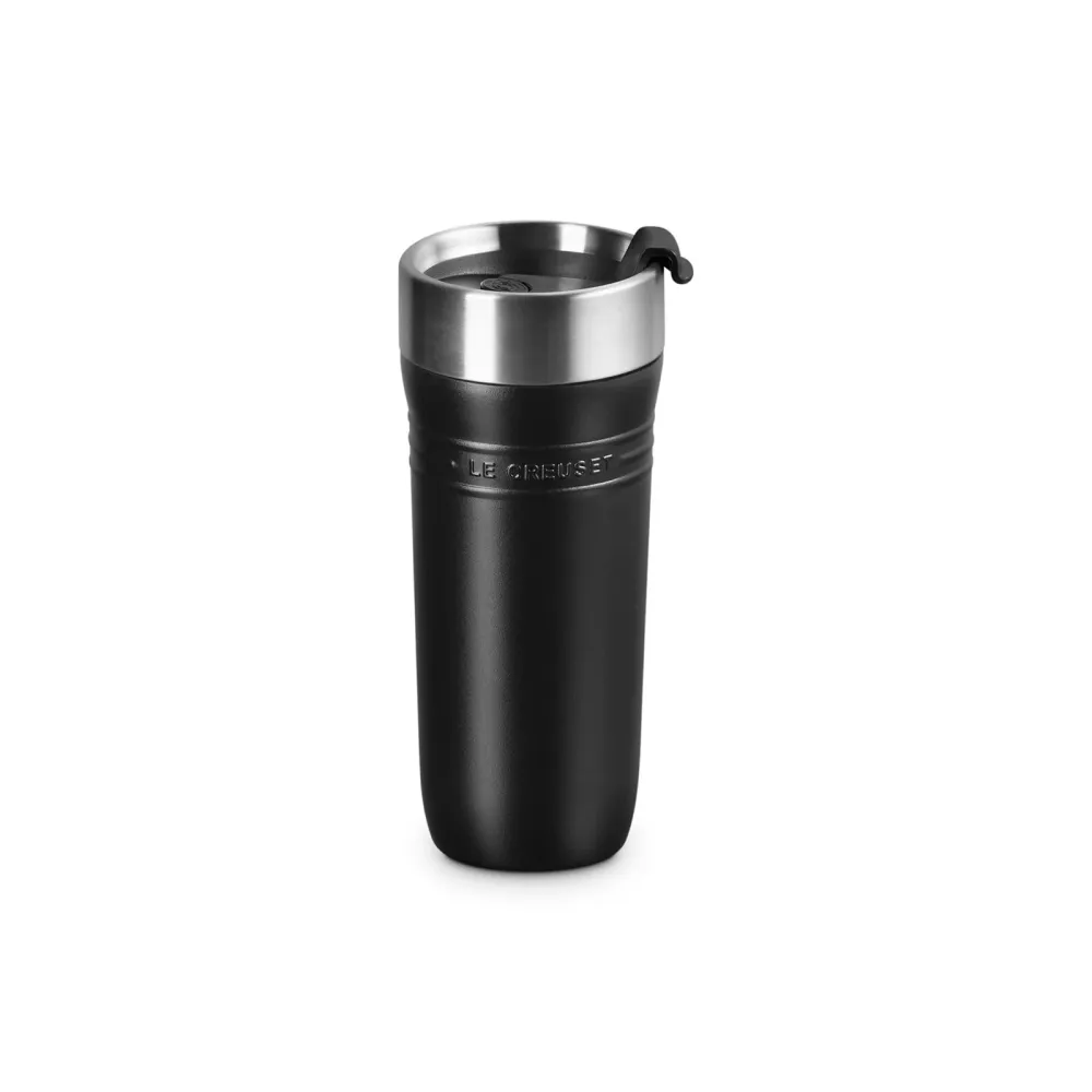 Le Creuset Thermosbeker 350ml Mat Zwart 'On Go'