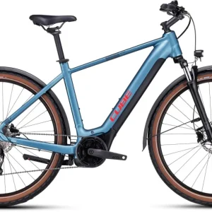CUBE NURIDE HYBRID PERFORMANCE 625 ALLROAD METALBLUE/RED T