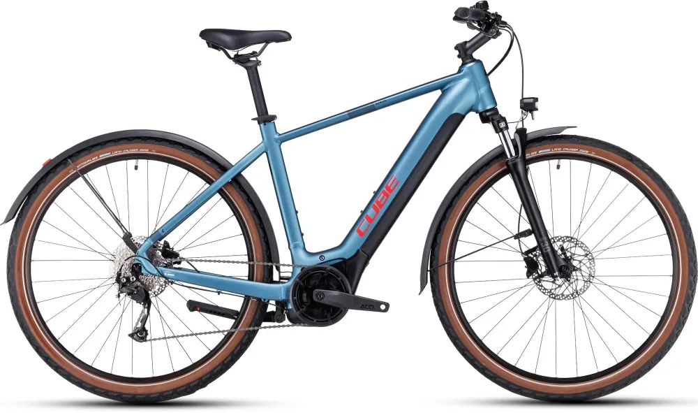 CUBE NURIDE HYBRID PERFORMANCE 625 ALLROAD METALBLUE/RED T