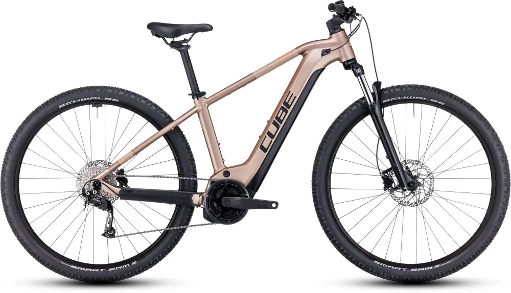 CUBE REACTION HYBRID PERFORMANCE 625 METALLICBROWN/ORANGE S