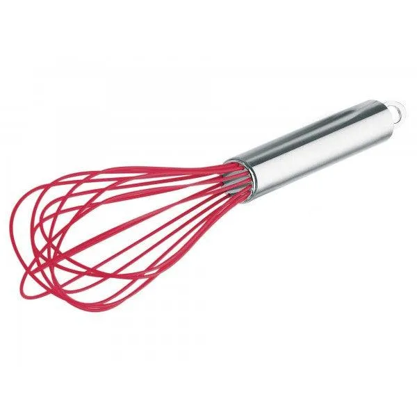 Cuisipro Keukenklopper - 8 draden - rood - 25 cm