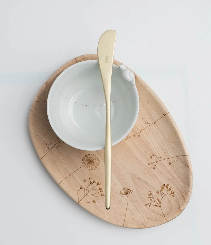 Cutipol Moon 24 delige bestekset mat RVS + kist