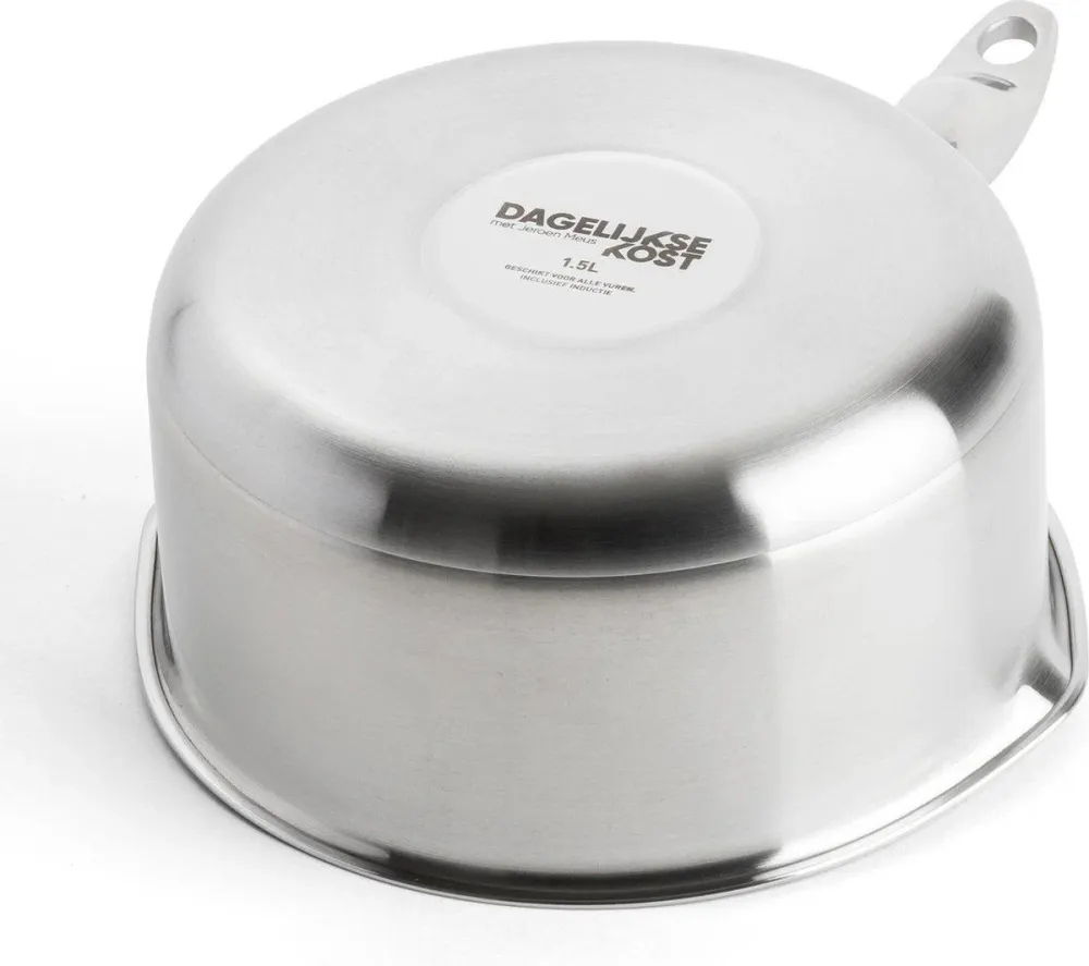 Dagelijkse Kost Steelpan 1.5L 16cm Dagelijkse Kost Cookware