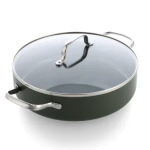 Dagelijkse Kost stoofpan met keramische antikleeflaag met deksel 28cm