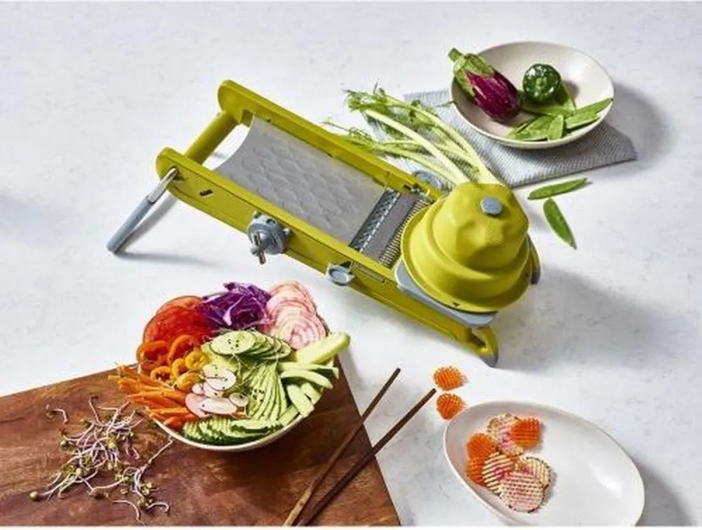 DE BUYER Mandoline """"Swing-Plus"""" groen