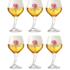 Delirium Bierglazen op Voet - 330 ml - 6 stuks
