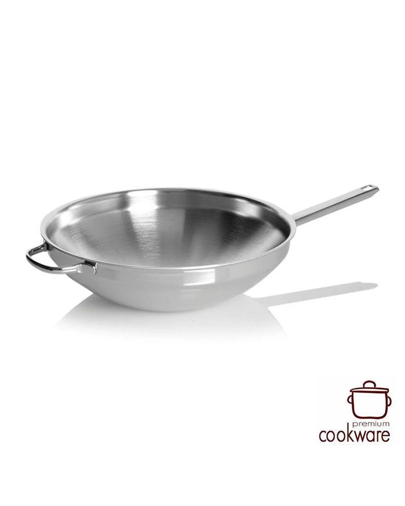 Demeyere Apollo 7 Wok vlakke bodem 36 cm