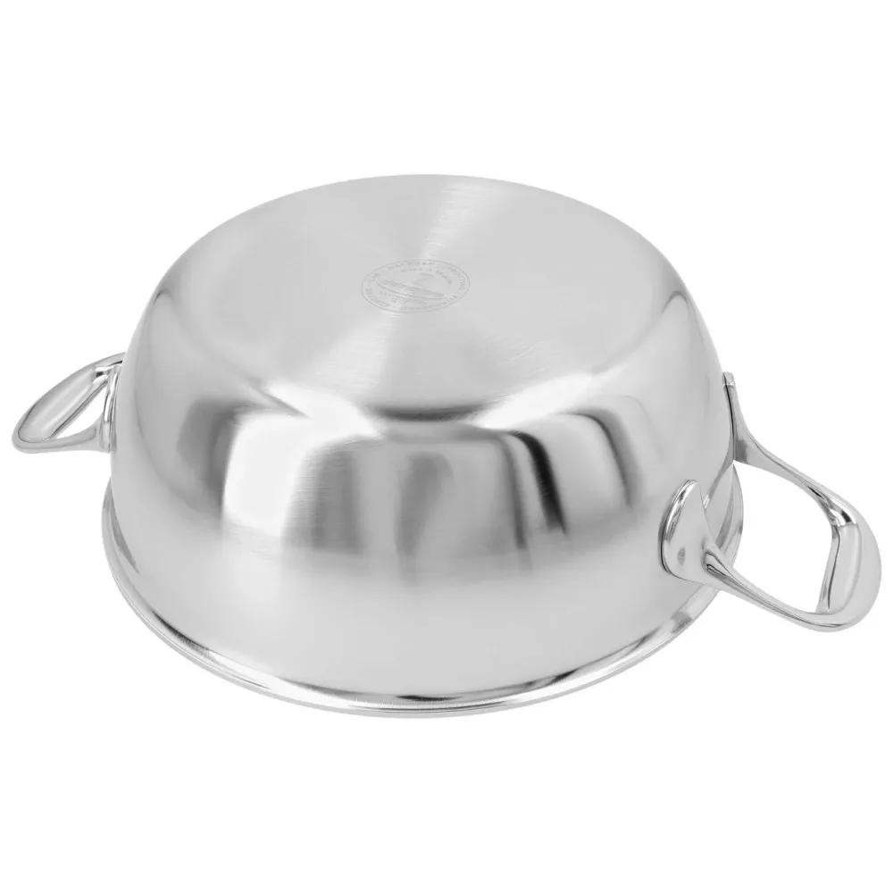 Demeyere Atlantis 7 Conische sudderpot 24 cm met dubbelwandig deksel, 3,25 liter