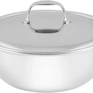 Demeyere Atlantis 7 Conische sudderpot 28 cm met dubbelwandig deksel, 4,8 liter