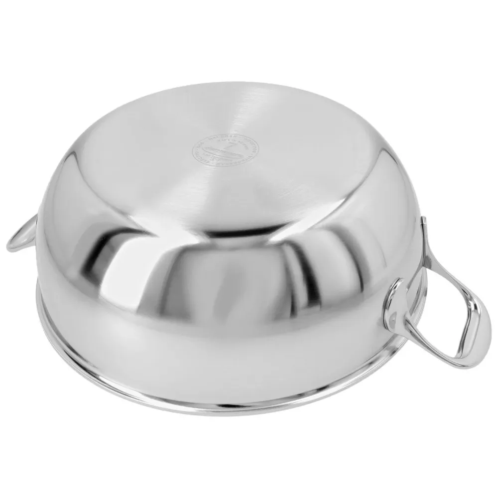 Demeyere Atlantis 7 Conische sudderpot 28 cm met dubbelwandig deksel, 4,8 liter