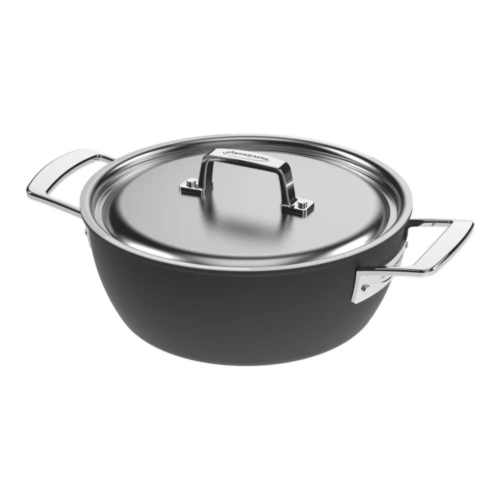 Demeyere Black 5 Conische sudderpot met deksel 24 cm - 3,3 l