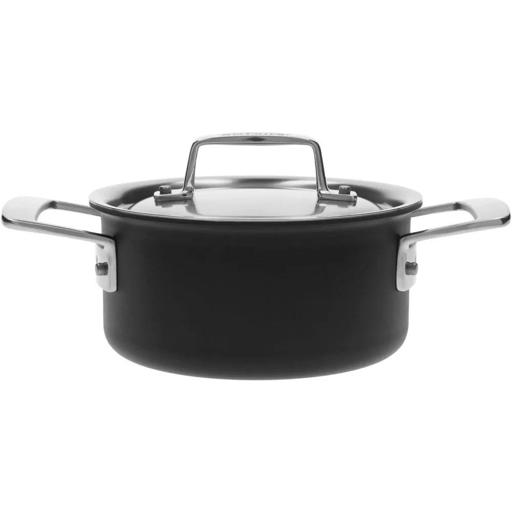 Demeyere Black 5 Kookpot met deksel 16 cm