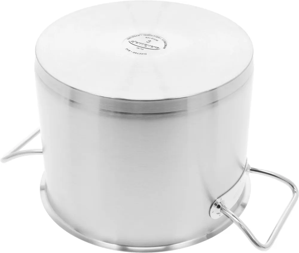 Demeyere Diverto 3 Soeppot 24 cm met glasdeksel, 7 liter