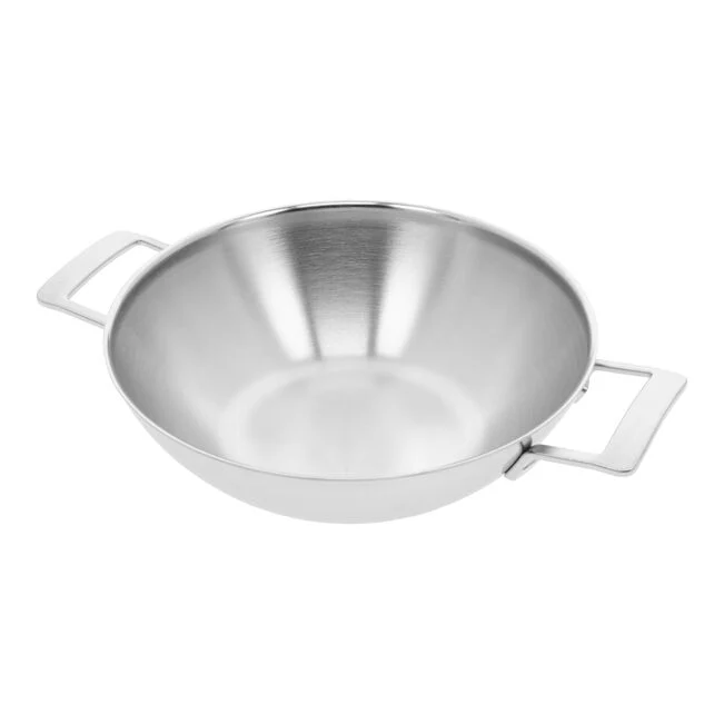 Demeyere Industry Wok 30cm met 2 grepen