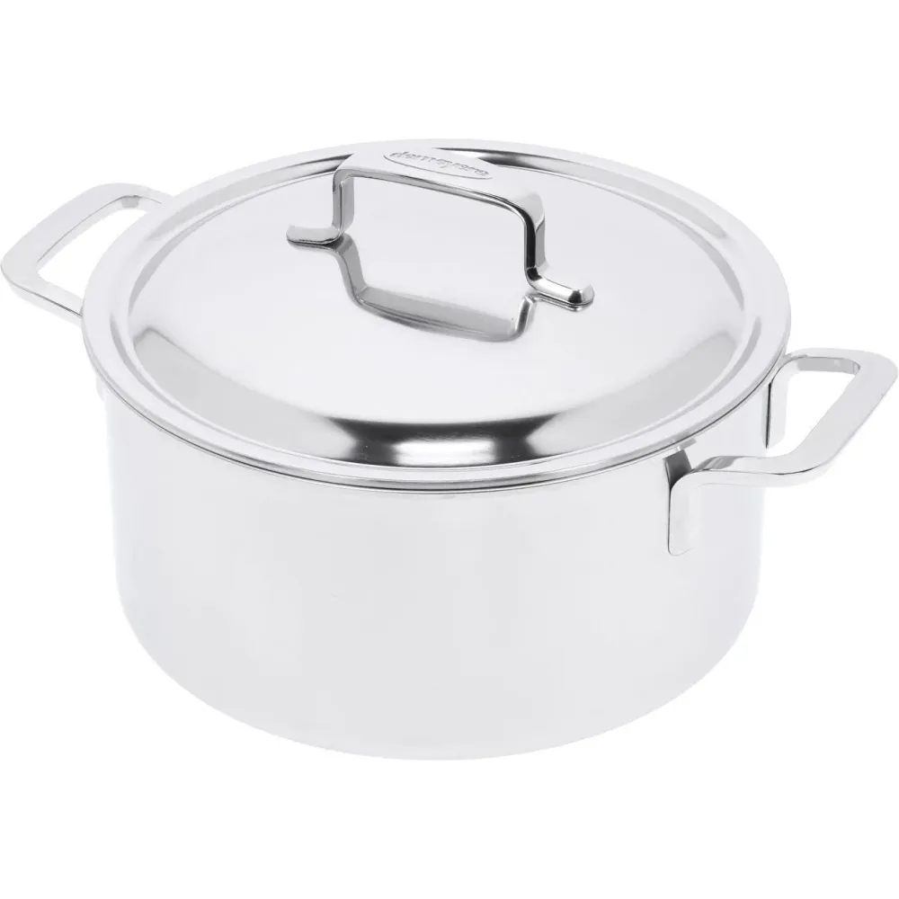 Demeyere Intense 5 Kookpot 24 cm met dubbelwandig deksel, 5,2 liter