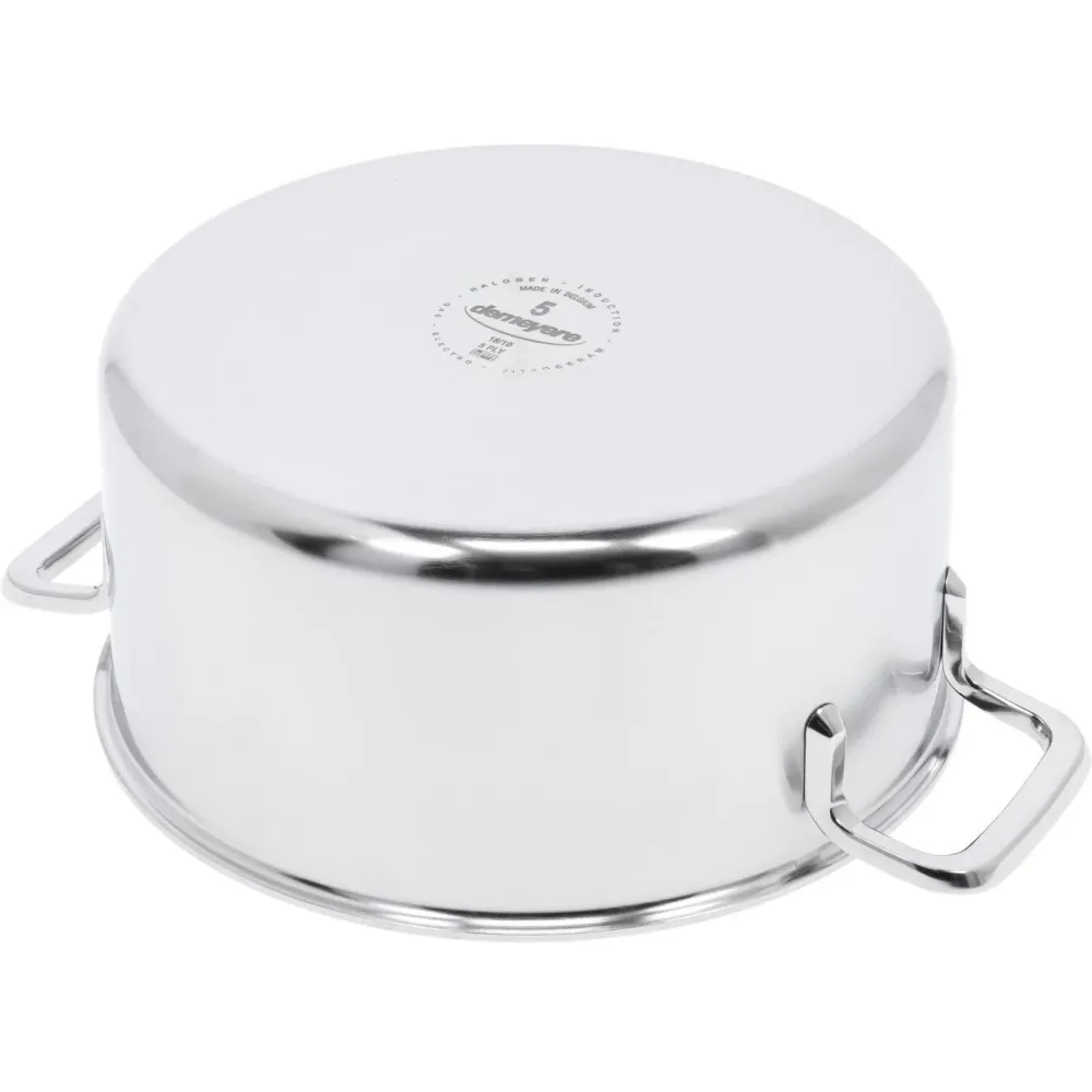 Demeyere Intense 5 Kookpot 24 cm met dubbelwandig deksel, 5,2 liter