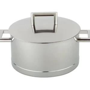 Demeyere John Pawson 7 Kookpot 28 cm met dubbelwandig deksel, 8,4 liter