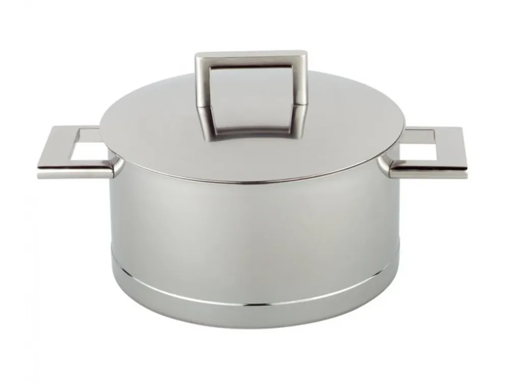 Demeyere John Pawson 7 Kookpot 28 cm met dubbelwandig deksel, 8,4 liter