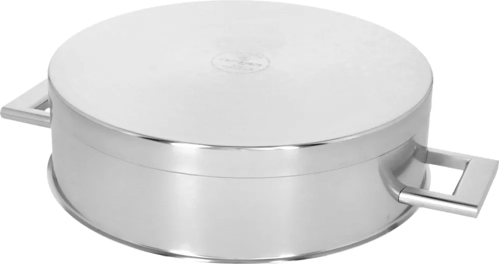 Demeyere John Pawson 7 Lage kookpot 28 cm met dubbelwandig deksel, 4,8 lliter