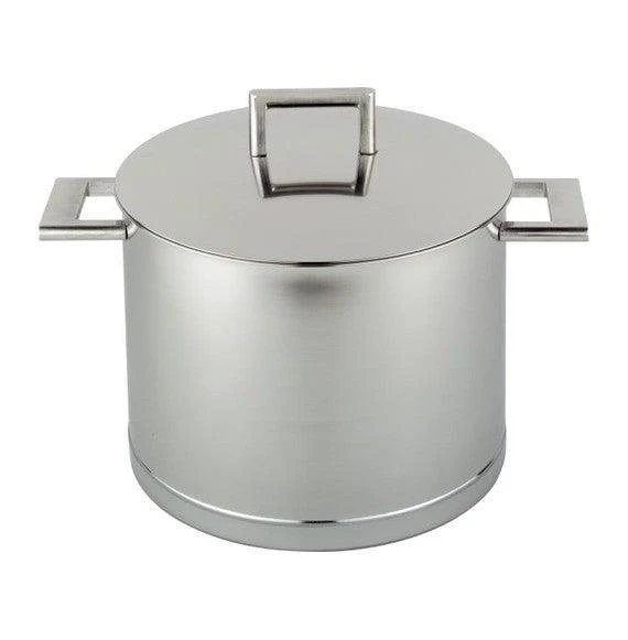 Demeyere John Pawson 7 Soeppot 24 cm met dubbelwandig deksel, 8 liter