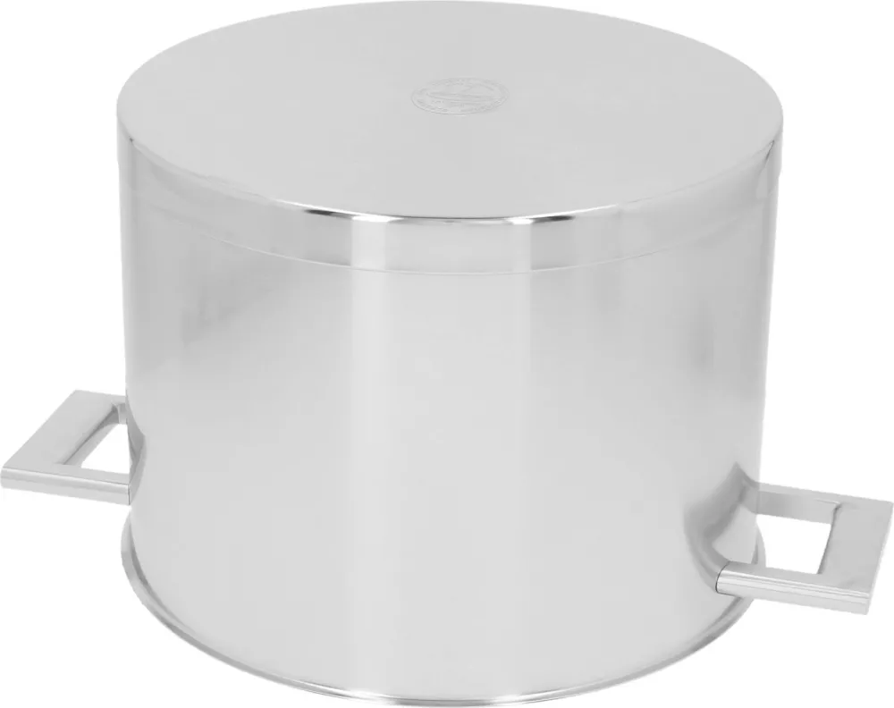 Demeyere John Pawson 7 Soeppot 24 cm met dubbelwandig deksel, 8 liter