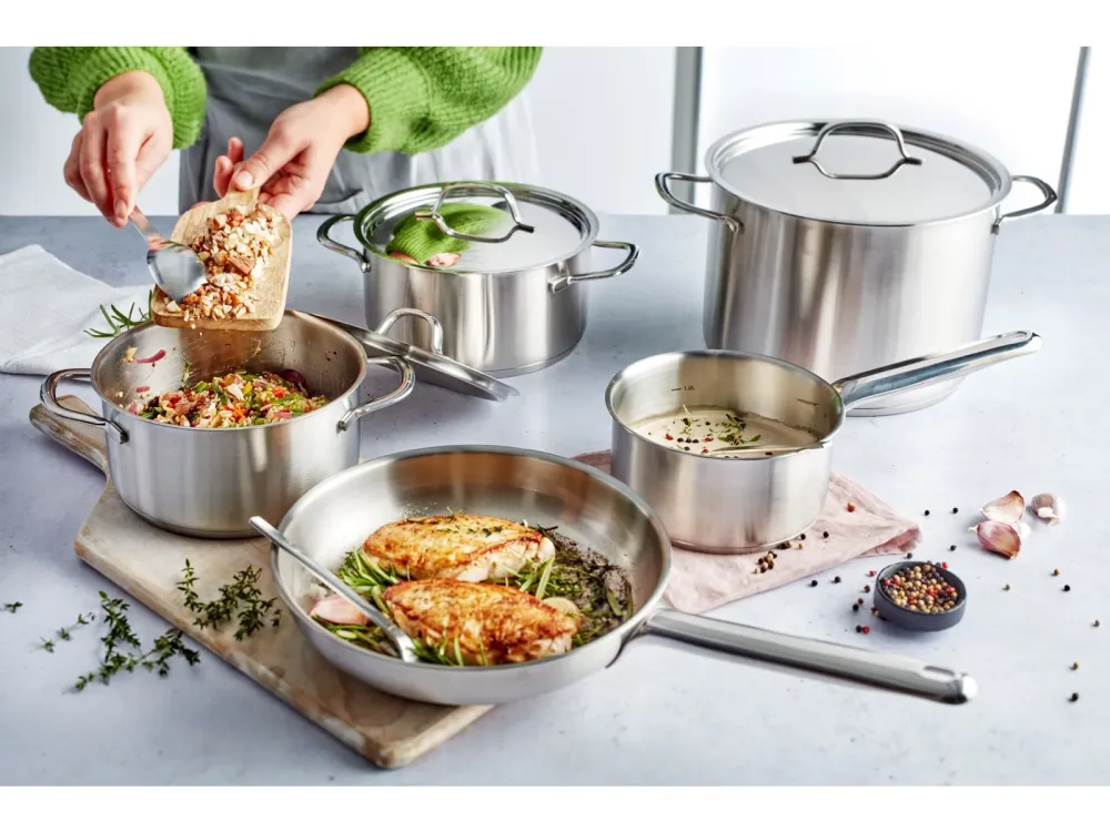 Demeyere Resto 3 Kookpot met deksel 22 cm - 4 l