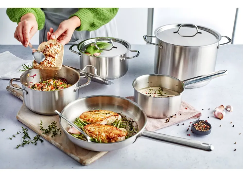 Demeyere Resto 3 kookpottenset 5-delig nieuw model