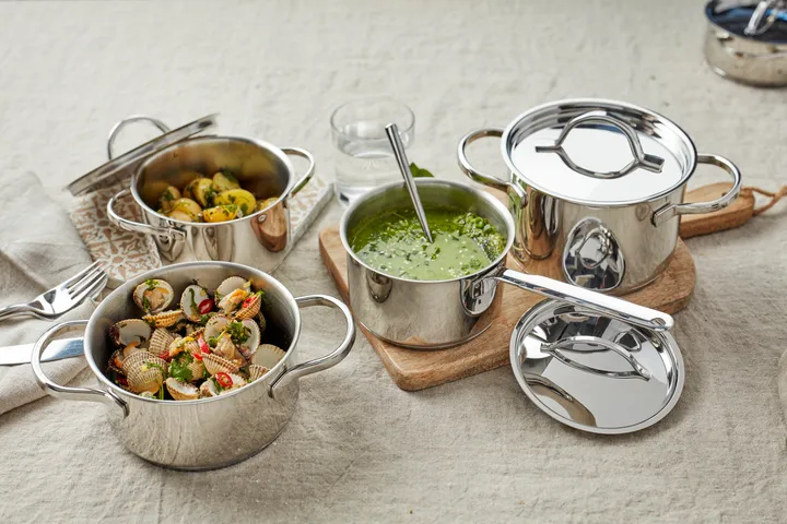 Demeyere Resto 3 kookpottenset 5-delig nieuw model