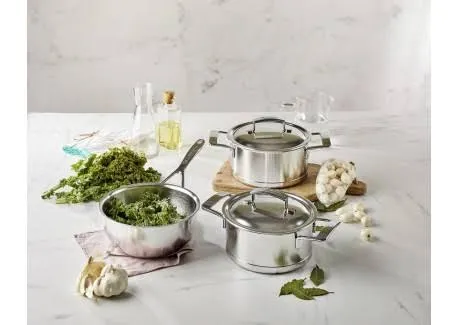 Demeyere Silver 7 Kookpot 20 cm met dubbelwandig deksel, 3 liter