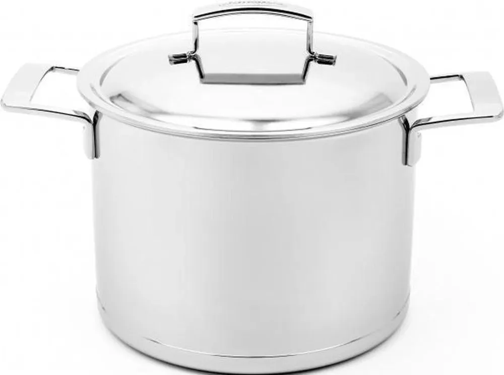 Demeyere Silver 7 Soeppot 20 cm met dubbelwandig deksel, 5 liter