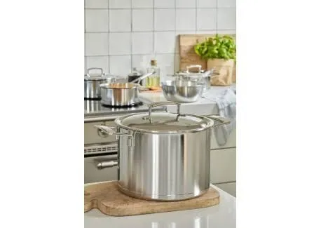 Demeyere Silver 7 Soeppot 20 cm met dubbelwandig deksel, 5 liter