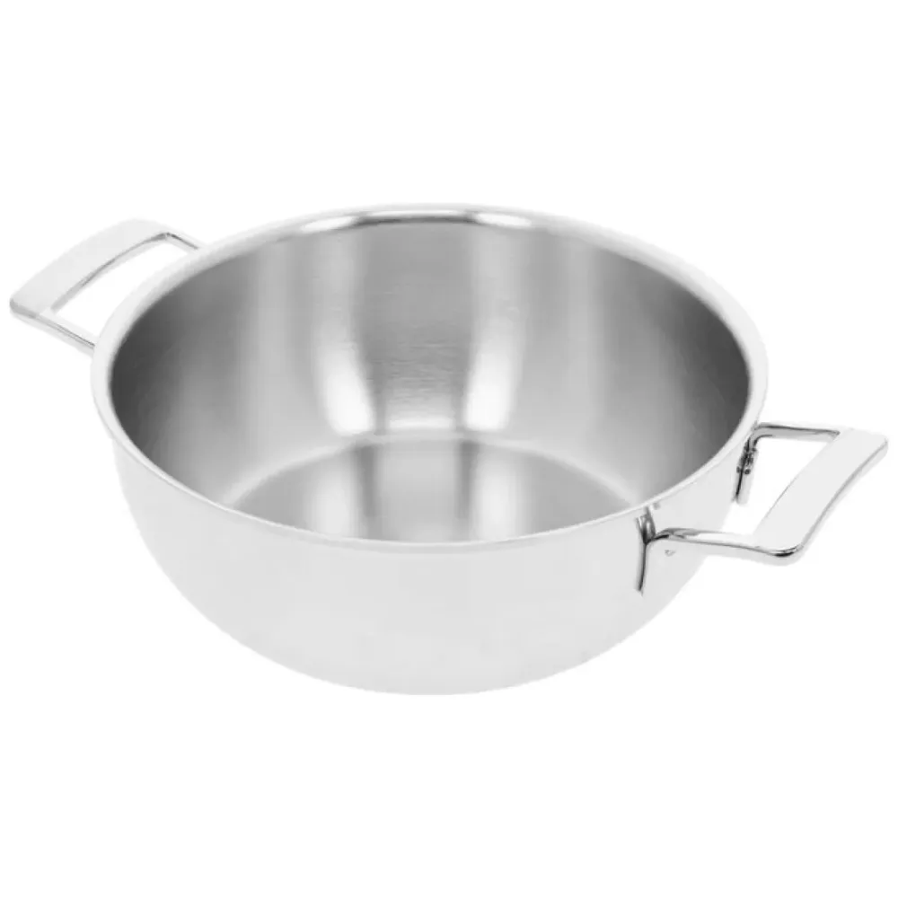 Silver 7 Conische Braadpan met Deksel 28 cm Demeyere