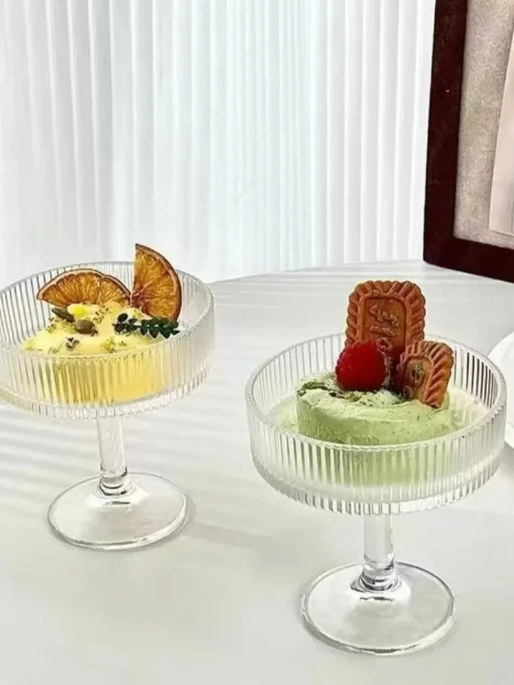 Dessertglazen IJscoupe op Poot – Ribble Design, Verpakt per 2