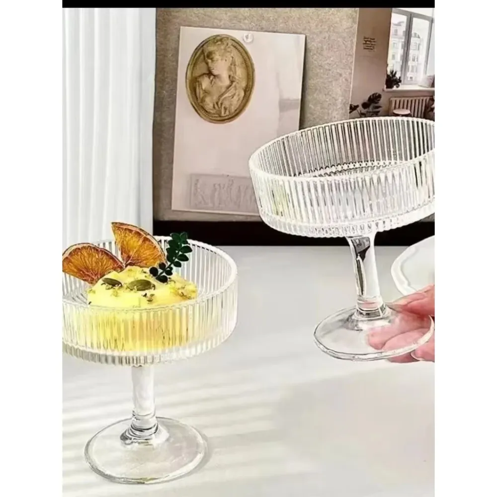 Dessertglazen IJscoupe op Poot – Ribble Design, Verpakt per 2