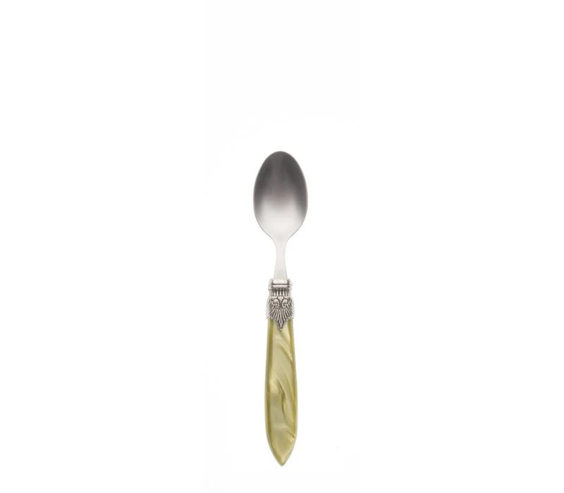 Dessertlepeltje Olijfgroen
