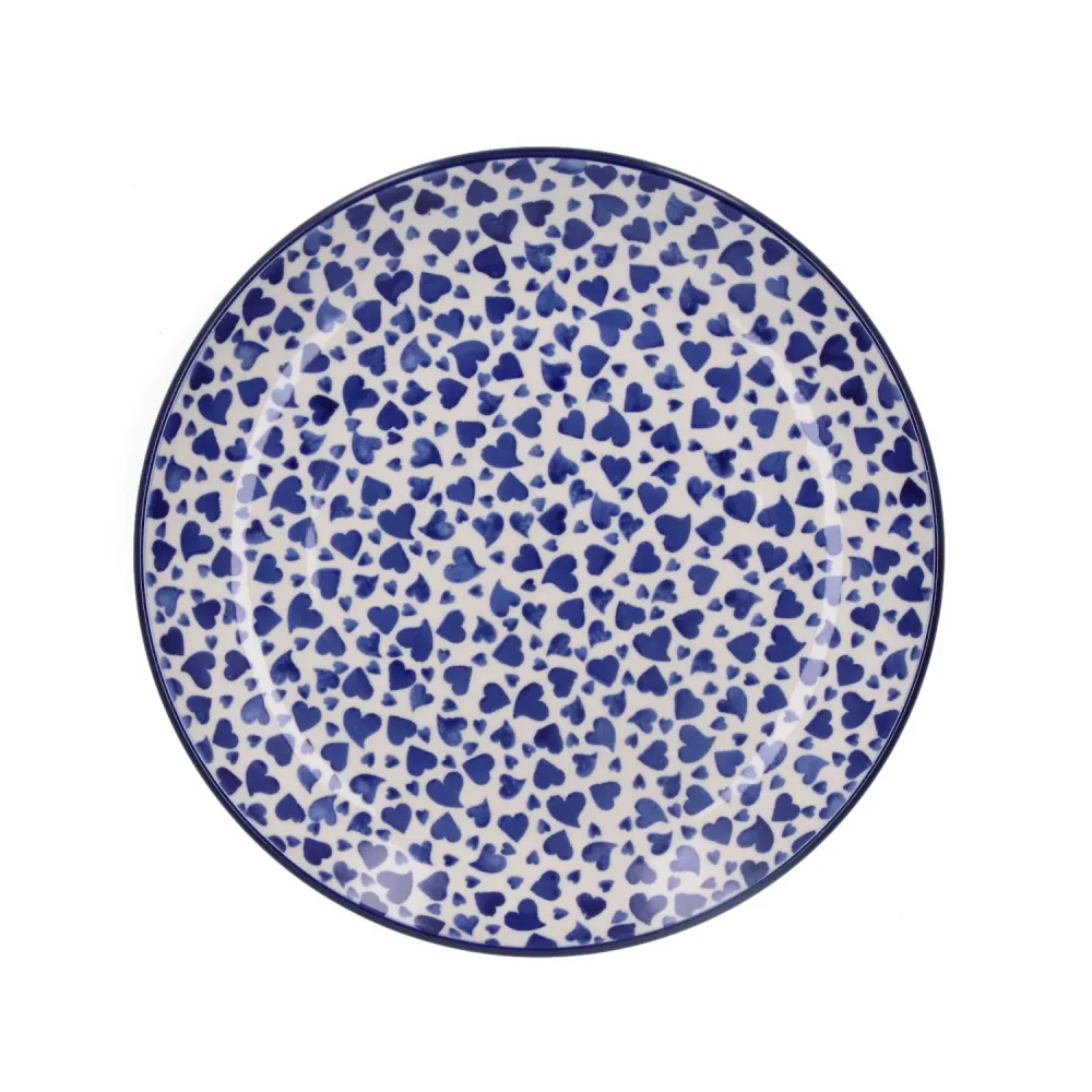 Dinerbord Ø 25,5 cm - Dancing Hearts