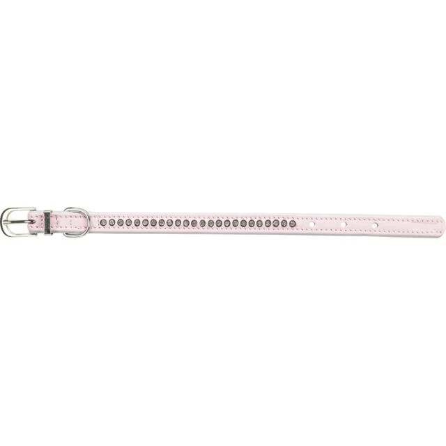 Halsband Deluxe Strass roze DOGI