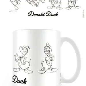 Donald Duck schets mok