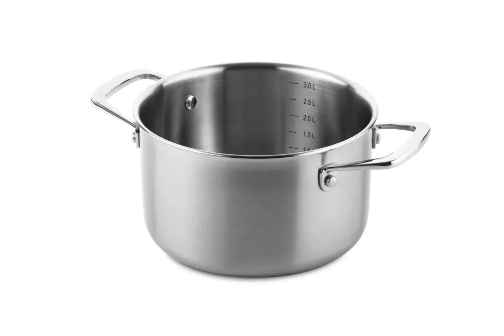 DUCQ Downdraft pannenset - 15 delig - met glazen deksels